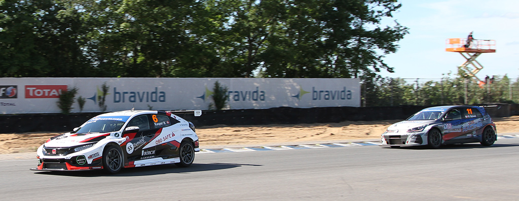 Kasper H. Jensen i Honda Civic TCR
(Foto: Motorsporten.dk)